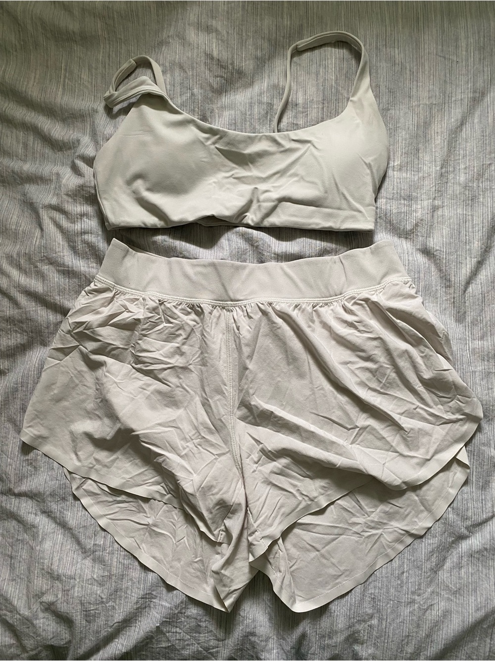 CRZ yoga Lounge Bralette & Shorts Set